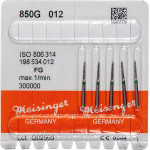 Diamanten 850 Packung 5 Diamanten grün ISO 012, FG