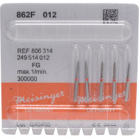 Diamanten 862 Packung 5 Diamanten piros, ISO 012, FG