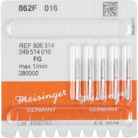 Diamanten 862 Packung 5 Diamanten piros, ISO 016, FG