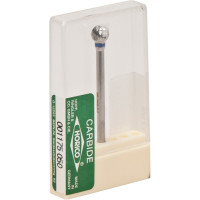 Labor frézer (Egyszeru fogazás) (71) (ISO 50), Kézidarab (HP, Ø 2,35 mm, ISO 104) ISO 50 ISO-Forma 001, közepes, Keményfém, 1 darab