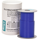 S-U-WACHSDRAHT Rolle 250 g blau, Ø 3 mm, mittel hart S-U-WACHSDRAHT Rolle 250 g blau, Ø 3 mm, mittel hart