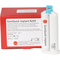 GUM Quick implant, Ínymaszk anyag, kartus, 50 ml, 4 darab GUM Quick implant, Ínymaszk anyag, kartus, 50 ml, 4 darab