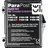 ParaPost® XT™ Titanstifte - 10 darabos utántöltő csomag, Ø 1,25 mm, piros - P6850