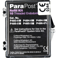 ParaPost® XT™ Titanstifte - 10 darabos utántöltő csomag, Ø 1,5 mm, fekete - P6860