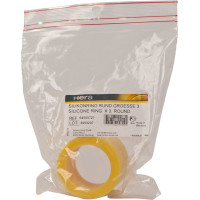 Szilikon gyuru (3), sárga, Szilikon, 1 darab