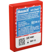 Occlusionspapier Arti-Check® 40 µ - csomag 200 Streifen kék/piros, vorgeschnittene Streifen, BK 63 - BK 63 Occlusionspapier Arti-Check® 40 µ - csomag 200 Streifen kék/piros, vorgeschnittene Streifen, BK 63 - BK 63