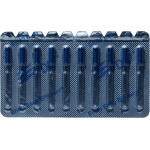 Idegtű (F), Fogantyú - műanyag sterilen csomagolva, kék, Nemesacél, 21 mm, 10 darab