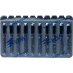 Idegtű (C), Fogantyú - műanyag sterilen csomagolva, fekete, Nemesacél, 21 mm, 10 darab