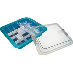 Komplette Materialwanne - Sortiment 1 Materialwanne türkis inklusive Zubehör - 20Z455J