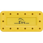 Bohrerständer - Stück für 14 Instrumente, neongelb, 7,5 x 3,8 x 1,3 cm - 50Z403O