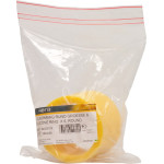 Szilikon gyuru (6), sárga, Szilikon, 1 darab