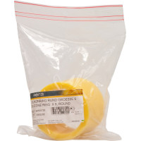 Szilikon gyuru (6), sárga, Szilikon, 1 darab