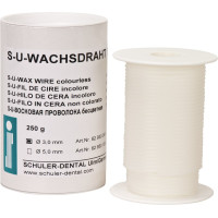 Viaszhuzal, Tekercs, kerek, extra puha, 3 mm, 1 Csomag