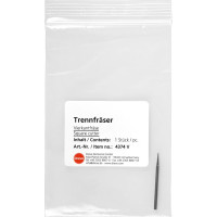 Trennfräser, 1 darab, Vierkantfräser ohne Verzahnung