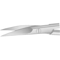 Durotip® Präparierscheren - 1 db, DO211R, 120 mm, gebogen - DO211R
