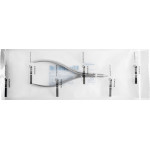 Zange für Wurzelkanalinstrumente - 1 db, DA297R, 125 mm, gebogen - DA297R