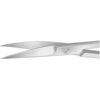 Feine Scheren - 1 db, BC141R, 130 mm, gebogen - BC141R Feine Scheren - 1 db, BC141R, 130 mm, gebogen - BC141R