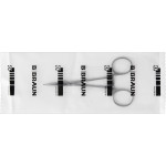 Arterienklemme nach Micro-Halsted - 1 db, BH119R, 125 mm, gebogen - BH119R