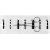 Arterienklemme nach Micro-Halsted - 1 db, BH119R, 125 mm, gebogen - BH119R