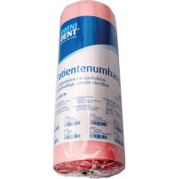 Einmal-Patientenumhang - Rolle 80 db rózsaszín, 54 x 60 cm - 51229