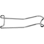 Wangenhalter nach Sternberg - 1 db, OM252R, 130 mm, 25 mm + 40 mm - OM252R Wangenhalter nach Sternberg - 1 db, OM252R, 130 mm, 25 mm + 40 mm - OM252R