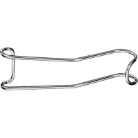 Wangenhalter nach Sternberg - 1 db, OM252R, 130 mm, 25 mm + 40 mm - OM252R Wangenhalter nach Sternberg - 1 db, OM252R, 130 mm, 25 mm + 40 mm - OM252R