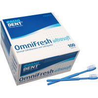 Omni (OmniFresh) (Ultra Soft), Egyszerhasználatos fogkefe, Egyszerhasználatos termék, semleges ízű, 100 darab