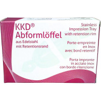 KKD® Abformlöffel Standardabdruck - 1 db, alsó-3, M, perforált - 258