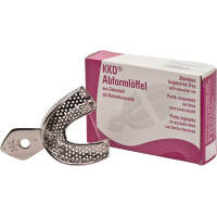 KKD® Abformlöffel Standardabdruck - 1 db, alsó-4, S, perforált - 259