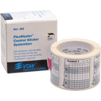 FlexMaster® Control Sticker Systembox - Rolle 250 Stück - V040489