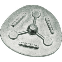 Montageplatten, 1 darab, Montageplatte