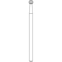 Labor frézer (Keresztfogazás) (ISO 27), Kézidarab (HP, Ø 2,35 mm, ISO 104, 44,5 mm) ISO 27 közepes, Keresztfogazás, Keményfém, 2,5 mm, 1 darab