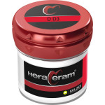 HeraCeram (Dentin) (D3), Kerámia massza, 20 g, 1 darab