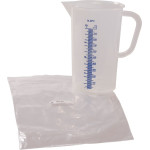 Messbecher, 1 darab, mit Skala für 1 Liter