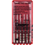 UNIMETRIC Eindringungsbohrer - 6 darabos csomag, , piros, méret 308 - C021220030800