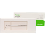 Endo-Plugger, fogantyú egyik végen - Fém ISO 60, Nemesacél, 1 darab