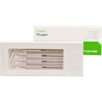 Endo-Plugger, fogantyú egyik végen - Fém ISO 60-120, Nemesacél, 4x1 darab