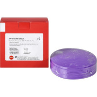 Drufosoft (Colour), (Purple), (3,00 x 120 mm), Mélyhúzó fólia (Fogvédő), lila, kerek, 10 darab Drufosoft (Colour), (Purple), (3,00 x 120 mm), Mélyhúzó fólia (Fogvédő), lila, kerek, 10 darab