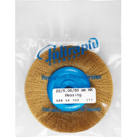 Drótkefe (ISO 800), szereletlen ISO 800 Korong, ISO-Forma 371, Réz, 60 µm (0,06 mm), 1 darab