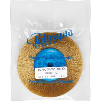 Drótkefe (ISO 800), szereletlen ISO 800 Korong, ISO-Forma 371, Réz, 80 µm (0,08 mm), 1 darab