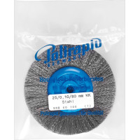 Drótkefe (ISO 800), szereletlen ISO 800 Korong, ISO-Forma 371, Acél, 100 µm (0,1 mm), 1 darab