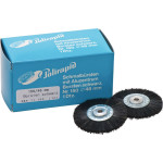 Schmalbürste, polírozó kefe, alu-közép, sörte fekete, Ø 48 mm, 12 darab