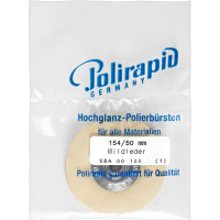 Schmalbürste, polírozó kefe, alu-közép, bőr, Ø 50 mm, 1 darab
