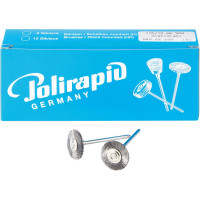 Miniaturbürste, drótkefe, acél 0,08 mm, Ø 19 mm, 6 darab