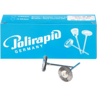 Miniaturbürste, drótkefe, acél 0,08 mm, Ø 21 mm, 6 darab