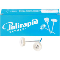 Miniaturbürste, polírozó korong, flanel, Ø 19 mm, 6 darab