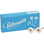 Miniaturbürste Packung 6 Bürsten, Baumwollgarn, Ø 21 mm