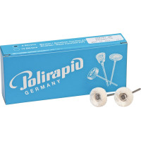 Miniaturbürste Packung 6 Bürsten, Baumwollgarn, Ø 21 mm