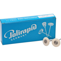 Filzlinse, polírozó korong, filc, lencse, FLH 21 100, szerelt, 6 darab