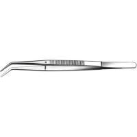 Zahnpinzette nach College - 1 db, 15 cm, sima, lange Spitze - 773A/1